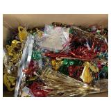 Lot of Vintage Christmas Hanging Decorations Lot of Vintage Christmas Hanging Decorations