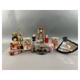 Vintage Asian Figurines, Musical Fan & More Vintage Asian Figurines, Musical Fan & More