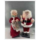 Vintage Motion-ette Santa Claus & Mrs. Claus Vintage Motion-ette Santa Claus & Mrs. Claus