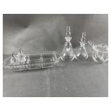 Imperial Candlewick Oil/Vinegar Glasses & More Imperial Candlewick Oil/Vinegar Glasses & More