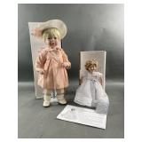 Danbury Mint Shirley Temple Curly Top &Amanda Doll Danbury Mint Shirley Temple Curly Top &Amanda Doll