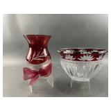 French Romanian Etched Glass/Crystal French Romanian Etched Glass/Crystal