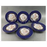 6 Fitz & Floyd Angel/Cherub Plates 6 Fitz & Floyd Angel/Cherub Plates