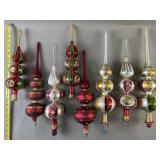 Vintage Hand Painted Christmas Ornaments Vintage Hand Painted Christmas Ornaments