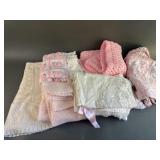 Pink Car Seat Canopy & Baby Blankets Pink Car Seat Canopy & Baby Blankets