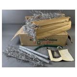 4 Foot Aluminum Christmas Tree Original Box 4 Foot Aluminum Christmas Tree Original Box