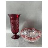 Cranberry Bavarian Glass Cranberry Bavarian Glass