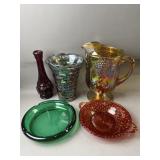 Colorful Carnival & Depression Glass Colorful Carnival & Depression Glass