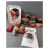 Coca-cola Santa Claus Snow Globe, Tins & More Coca-cola Santa Claus Snow Globe, Tins & More