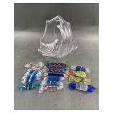 Paryphee Paris Basket With Glass Candy Paryphee Paris Basket With Glass Candy