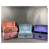 Colorful Vintage Caboodles Containers Colorful Vintage Caboodles Containers