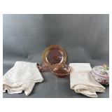 Vtg Table Linens, Spode & More Vtg Table Linens, Spode & More