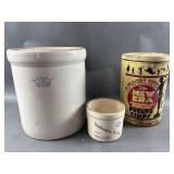 Vtg Crocks & New Era Tin Vtg Crocks & New Era Tin