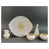 Belleek Irish Pottery Shell Pieces