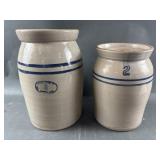 Marshall Pottery Crocks With Lids