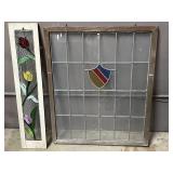 2 Stained Glass Windows