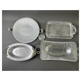Continental Silver Look Trays & More