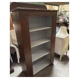 Antique Wooden Doorless Storage Cabinet