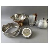 Piquot Ware, Metal Teapot & More