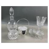 Star Patterned Princess House Crystal Box & More