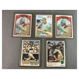 Reggie Jackson 2nd Year Baseball Cards