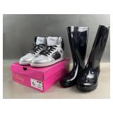 Size 8 Pastry Shoes & Rubber Boots