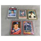 Roger Clemens Lot With Topps Rookie Card