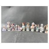 Small Porcelain Pin Cushion Dolls & More