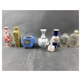 Vtg Japan Mini Porcelain Jars & More