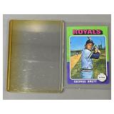 George Brett 1975 Mini Rookie Card