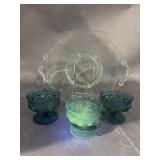 Manganese Indiana Glass Kingï¿½s Crown Cups & More