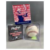 Signed Early Wynn, Jim Kaat & Bill Mazoroski BB