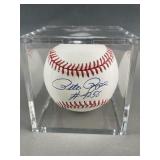 Signed Pete Rose Baseball