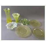 Vintage Uranium, Hobnail, Vaseline Glass & More