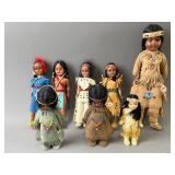 Sleepy Eyed Native American Dolls & More