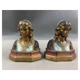 Armor Bronze Beatrice Book Ends