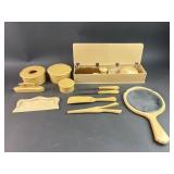 Vintage Eelluloid Boudoir Items