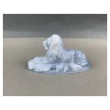 Uranium Purple Summit Art Glass Oscar Lion