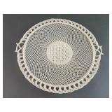 Belleek Woven Lattice Porcelain Plate