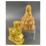 Cadnium Glass Horse & Boyd Lady