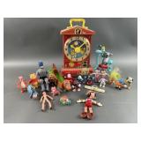 Vtg Fisher-Price Teaching Clock & More