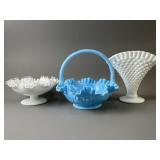 Vintage Fenton Ruffle Glass