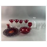 Ruby Goblets, Cadmium Glass & More