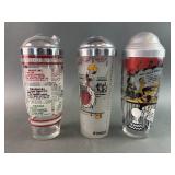 Hazel Atlas MCM Milkshake Cocktail Shakers