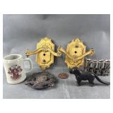 Cast Iron Dog Nutcracker & More