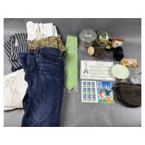 Looney Tuned Stamps, Japanese Scarf & More