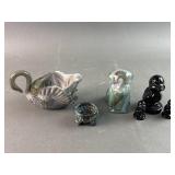 Federal, Boyds, & More Art Glass: Some Glow