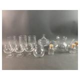 Princess House Etches Glass Pieces