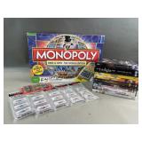 Monopoly Then & Now & DVDS Including Twilight