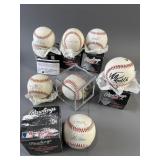 Signed Baseballs Clark, Lima, Boone & More